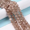 Natural Quartz Beads Strands G-G990-B03-B-2