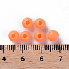 Opaque Acrylic Beads X-MACR-S370-C6mm-A11-4