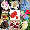 1 Skein Soft Crocheting Yarn OCOR-TADJ0001-03B-7