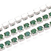 Iron Rhinestone Cup Chains CH-T006-01A-09-1