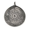 304 Stainless Steel Pendants STAS-V008-22AS-03-1