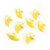 Banana Resin Cabochons CRES-R175-18-1