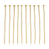 Brass Flat Head Pins KK-G331-11-0.7x40-1
