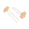 Alloy with Iron Hair Fork Findings AL-CBA8479-07KCG-2