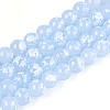 Baking Paint Glass Beads X1-DGLA-N015-8mm-06-1
