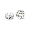 Brass Rhinestone Spacer Beads RB-A014-L8mm-28S-2