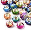 Opaque Resin European Beads RPDL-T003-09-1