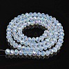 Electroplate Glass Beads Strands LS-EGLA-A034-J2mm-L07-2
