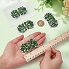 4Pcs Flower Alloy & Glass Rhinestone Applques DIY-MA0007-20A-3