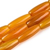 Natural Agate Dyed Beads Strands G-T138-230H-4