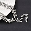 316L Surgical Stainless Steel Link Chain Choker Necklaces SA-CBAB122-03P-2