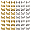 60Pcs 2 Colors Tibetan Style Alloy Beads FIND-DC0006-81-1