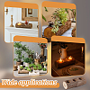 Wooden Candlestick LS-AJEW-WH0591-167-5
