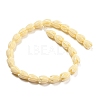 Craved Flower Synthetical Coral Bead Strands CORA-P004-B-2