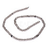 Natural Smoky Quartz Beads Strands G-E569-H06-2