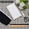 Flat Elastic Rubber Cord/Band OCOR-WH0058-31A-2