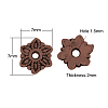 Tibetan Style Caps TIBEB-Q022-R-FF-1