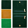 3Pcs 3 Colors Folding Velvet Jewelry Storage Bags for Earrings Rings Bracelets ABAG-CN0001-69A-1