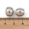 Tarnish Resistant 304 Stainless Steel European Beads LS-STAS-E034-4-2