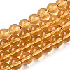 Transparent Glass Beads Strands GLAA-T032-T8mm-08-1