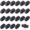 24Pcs 2 Colors PU Imitation Leather Loop Keepers DIY-FH0011-03-1