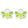Transparent Acrylic Enamel Beads TACR-N012-007B-2
