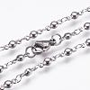 304 Stainless Steel Chain Necklaces STAS-P164-12P-2