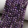 Natural Charoite Beads Strands GG-CBA77FB-B02-4mm-1