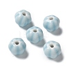 Vintage Porcelain Pumpkin Beads PORC-L080-H10-1