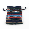 Ethnic Style Cloth Packing Pouches Drawstring Bags ABAG-R006-10x14-01A-1