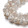 Tibetan Style dZi Beads Strands G-P526-D05-01-4