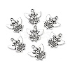 Tibetan Style Alloy Pendants TIBEP-4643-AS-LF-3