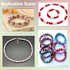200Pcs 4 Colors Pave Disco Ball Beads RB-PA0001-10A-7