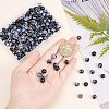 3 Strands Natural Fire Crackle Agate Beads Strands G-NB0003-46-3