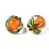 Autumn Theme Handmade Lampwork Beads LAMP-S194-031-4