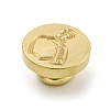 Wax Seal Brass Stamp Head AJEW-G056-01H-3
