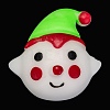 Christmas Theme Clown Shape Squishy Stress Toy AJEW-P085-09-1