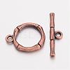 Alloy Toggle Clasps EA9143Y-1