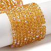 Electroplate Transparent Glass Beads Strands LS-EGLA-A035-T3mm-L17-1