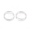 Tarnish Resistant 304 Stainless Steel Saw Cut Open Jump Rings X-STAS-G225-13P-01-3