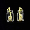 Imitation Drink Resin Pendants CRES-S359-32P-2