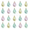 40Pcs 4 Colors Rainbow Iridescent Plating Acrylic Pendants MACR-CJ0001-59-1