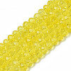 Electroplate Glass Beads Strands EGLA-A044-T6mm-A29-1