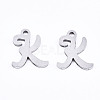 Non-Tarnish 201 Stainless Steel Charms X-STAS-T044-217P-K-1