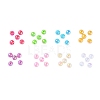 8 Color Plating Eco-Friendly Poly Styrene Acrylic Beads SACR-X0015-06-8mm-2