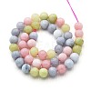 Natural Quartz Beads Strands G-N355-8mm-12-2