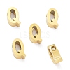 Ion Plating(IP) 304 Stainless Steel Charms STAS-K216-41Q-G-3