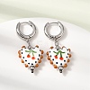 Brass Hoop Dangle Earrings KK-CBA8324-26P-03-3