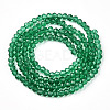 Glass Beads Strands EGLA-A044-T1mm-D18-2