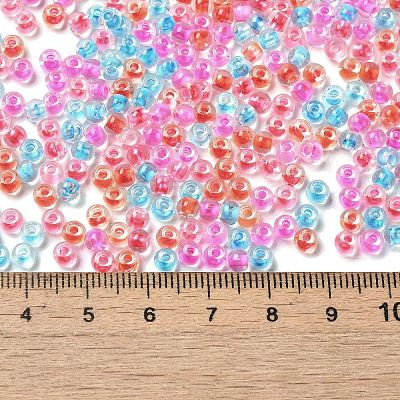 Transparent Glass Round Seed Beads X1-SEED-B001-05A-14-1
